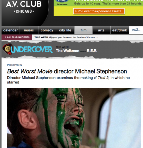 A.V. Club Chicago: Interview - Best Worst Movie Director Michael Stephenson