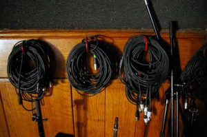 Schubas' audio equipment